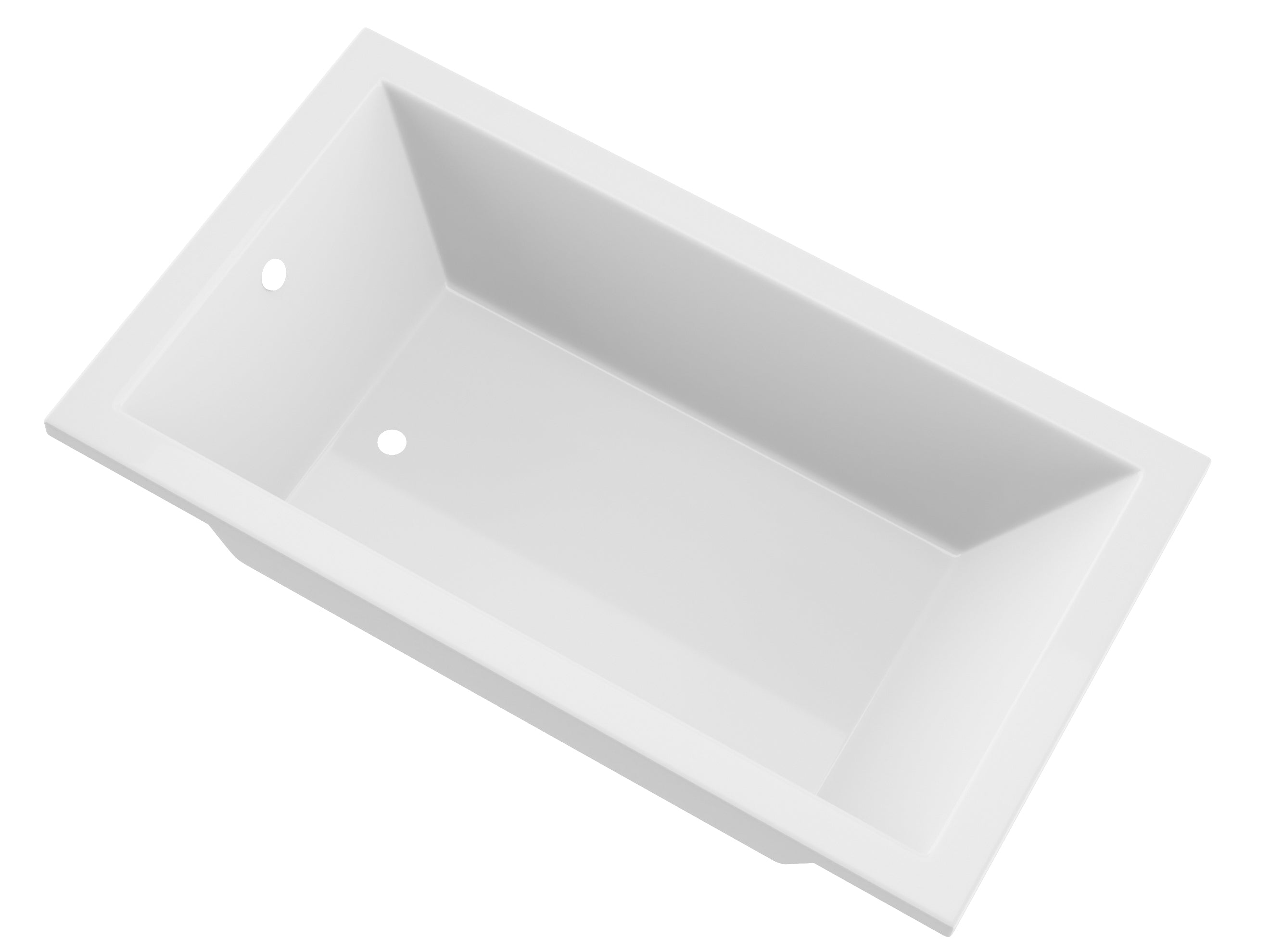 Atlantis Whirlpools Venetian 32" x 72" White Rectangular Drop-in Bathtub - 3272VN*