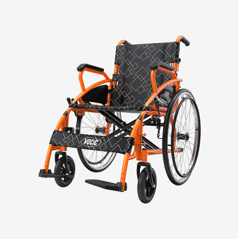 Vocic 3 In 1 Lightweight Foldable Manual Wheelchair - U31