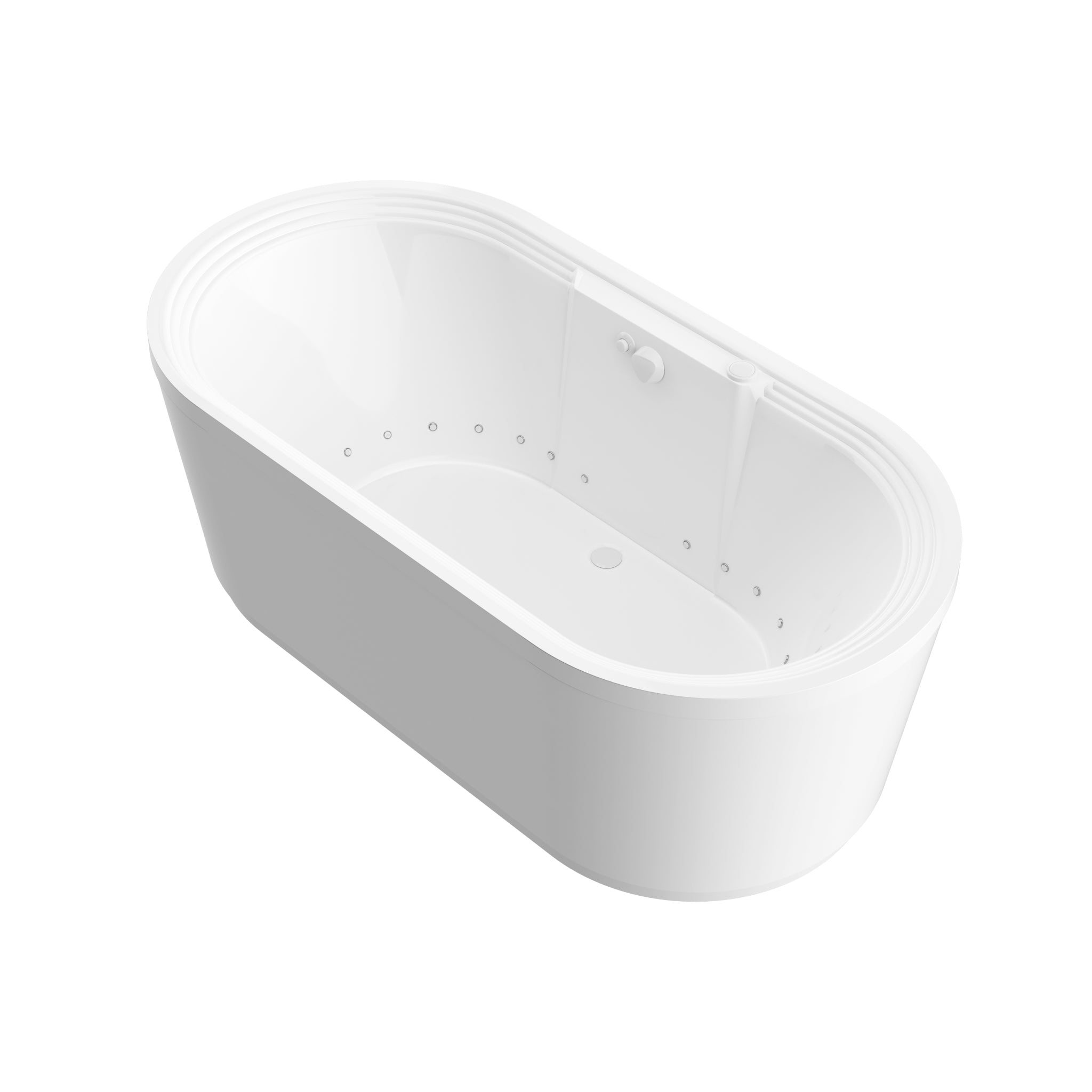 Atlantis Whirlpools Royale 34" x 67" Oval Freestanding Bathtub - 3467R*