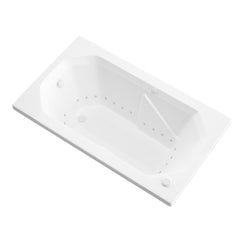 Atlantis Whirlpools Mirage 36" x 60" White Rectangular Drop-in Bathtub - 3660M*