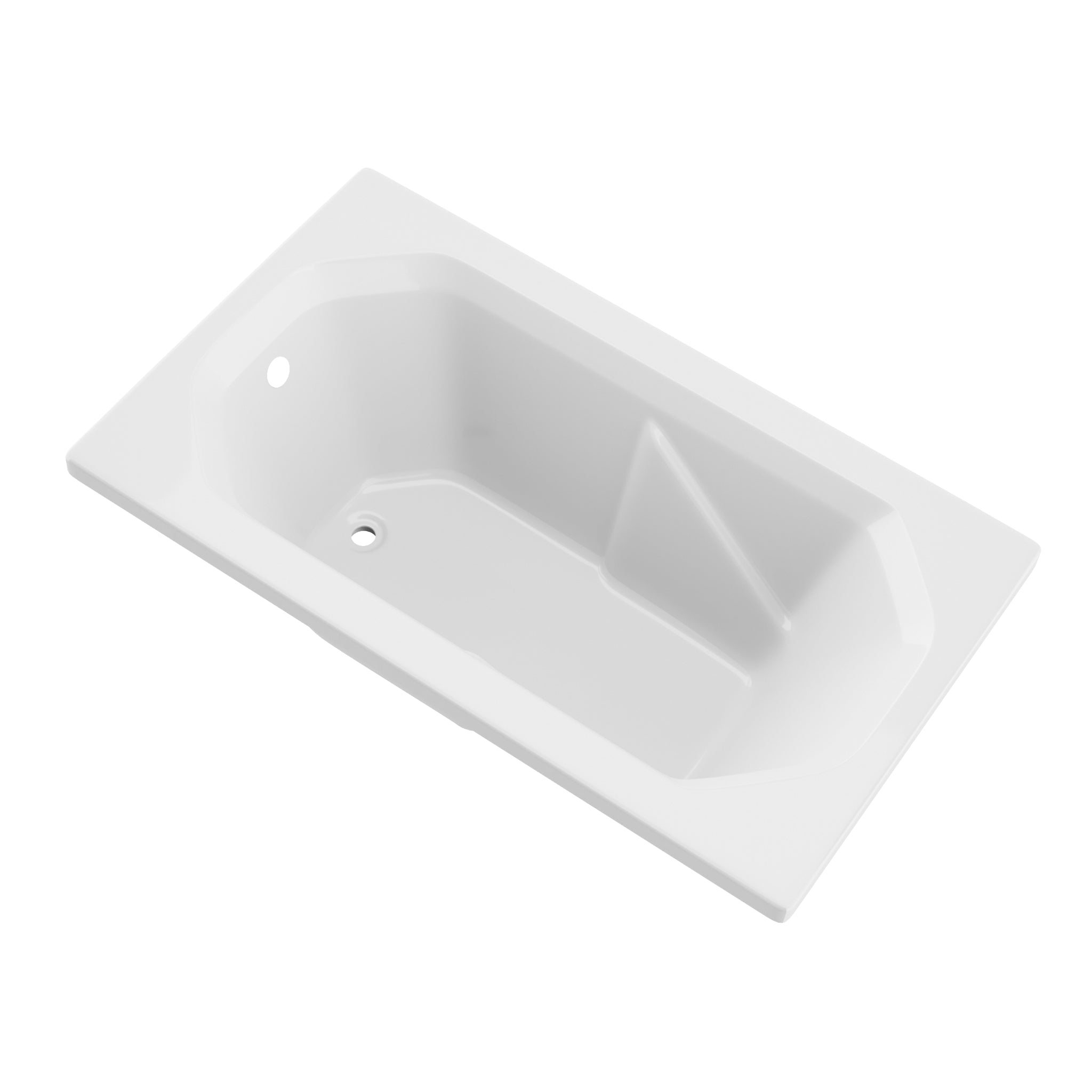 Atlantis Whirlpools Mirage 36" x 60" White Rectangular Drop-in Bathtub - 3660M*
