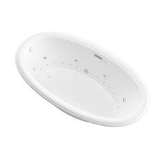 Atlantis Whirlpools Petite 36" x 60" White Oval Drop-in Bathtub - 3660P*