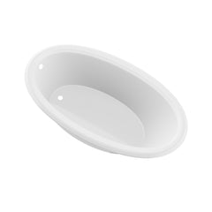 Atlantis Whirlpools Petite 36" x 60" White Oval Drop-in Bathtub - 3660P*