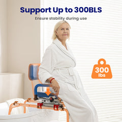 Vocic Sliding Shower Chair Bathtub Transfer Bench - AX19-A