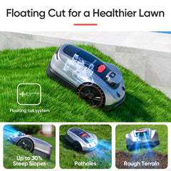 Sunseeker X3 AWD Wireless Robot Lawn Mower | 0.3 Acre - X3