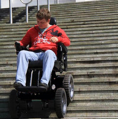 Wheelchair88 All Terrain PW-4x4Q Advanced Outdoor Power Wheelchair - PW-4x4Q
