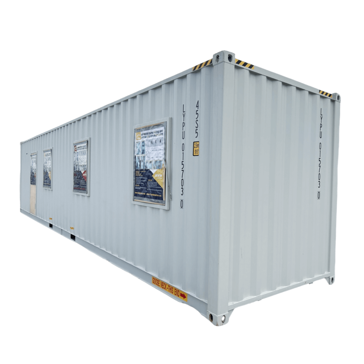 Chery Industrial 40ft Container House with 1 Bathroom - SUICH12192LS