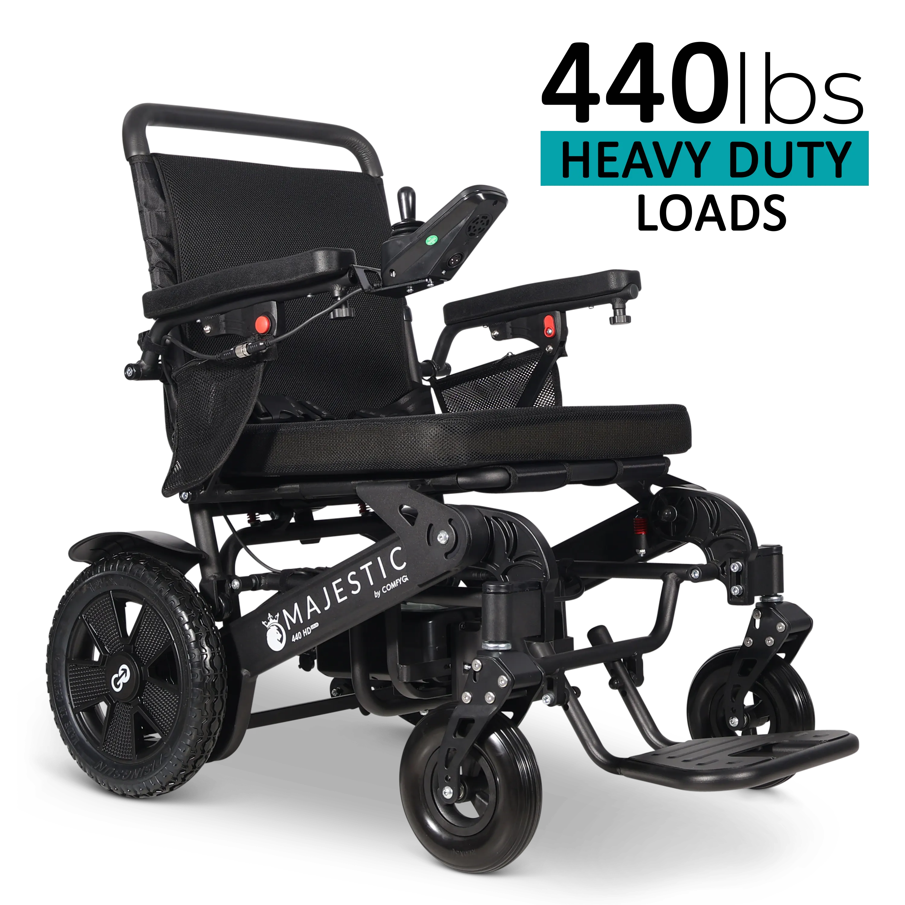 ComfyGo 440 HD PLUS Heavy Duty Electric Wheelchair