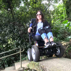 Wheelchair88 All Terrain PW-4x4Q Advanced Outdoor Power Wheelchair - PW-4x4Q