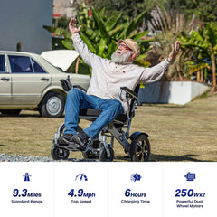 Vocic Top-selling Power Wheelchair with 10AH Battery - V53-12AH