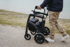 Rollz Motion Electric Lightweight 3-in-1 Wheelchair & Rollator Walker - 2010RE0002