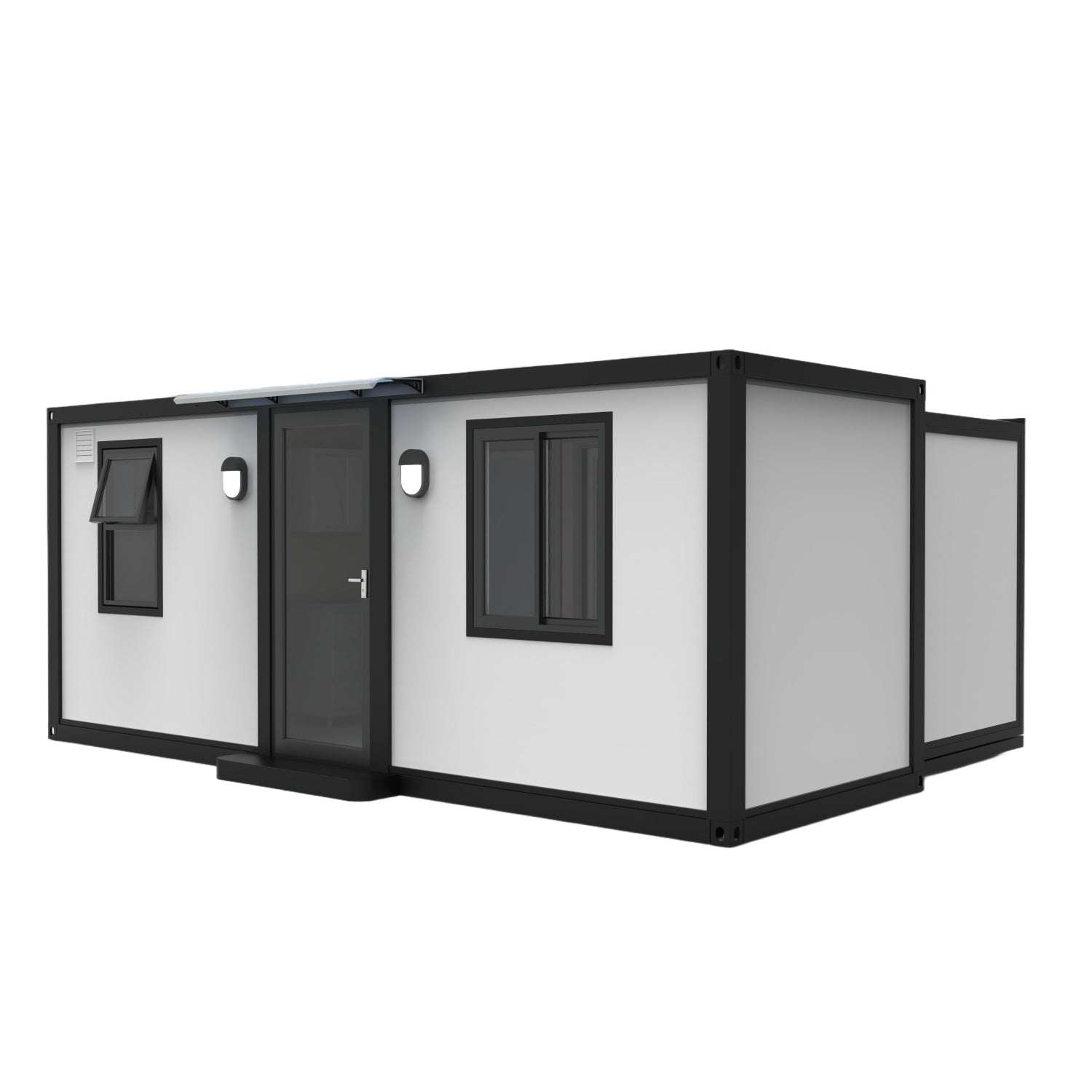 Chery Industrial Expandable Mobile Studio Unit with 2 Bedroom 7ft × 20ft (Pre-Order)