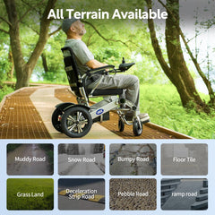 Vocic Top-selling Power Wheelchair with 10AH Battery - V53-12AH