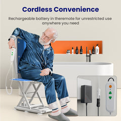 Vocic Multi-Functional Waterpoof Electric Bathtub Lift Chair for Elderly - AX10