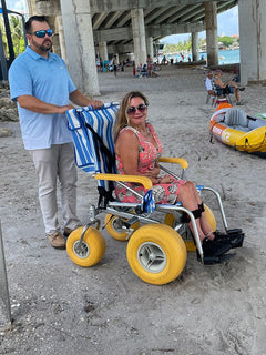 Accessrec TerraWheels All-Terrain Beach Wheelchair - TW-4