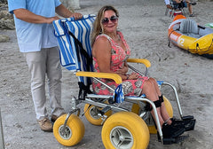 Accessrec TerraWheels All-Terrain Beach Wheelchair - TW-4