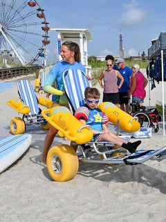 Accessrec WaterWheels Floating Beach Wheelchair - BW-150