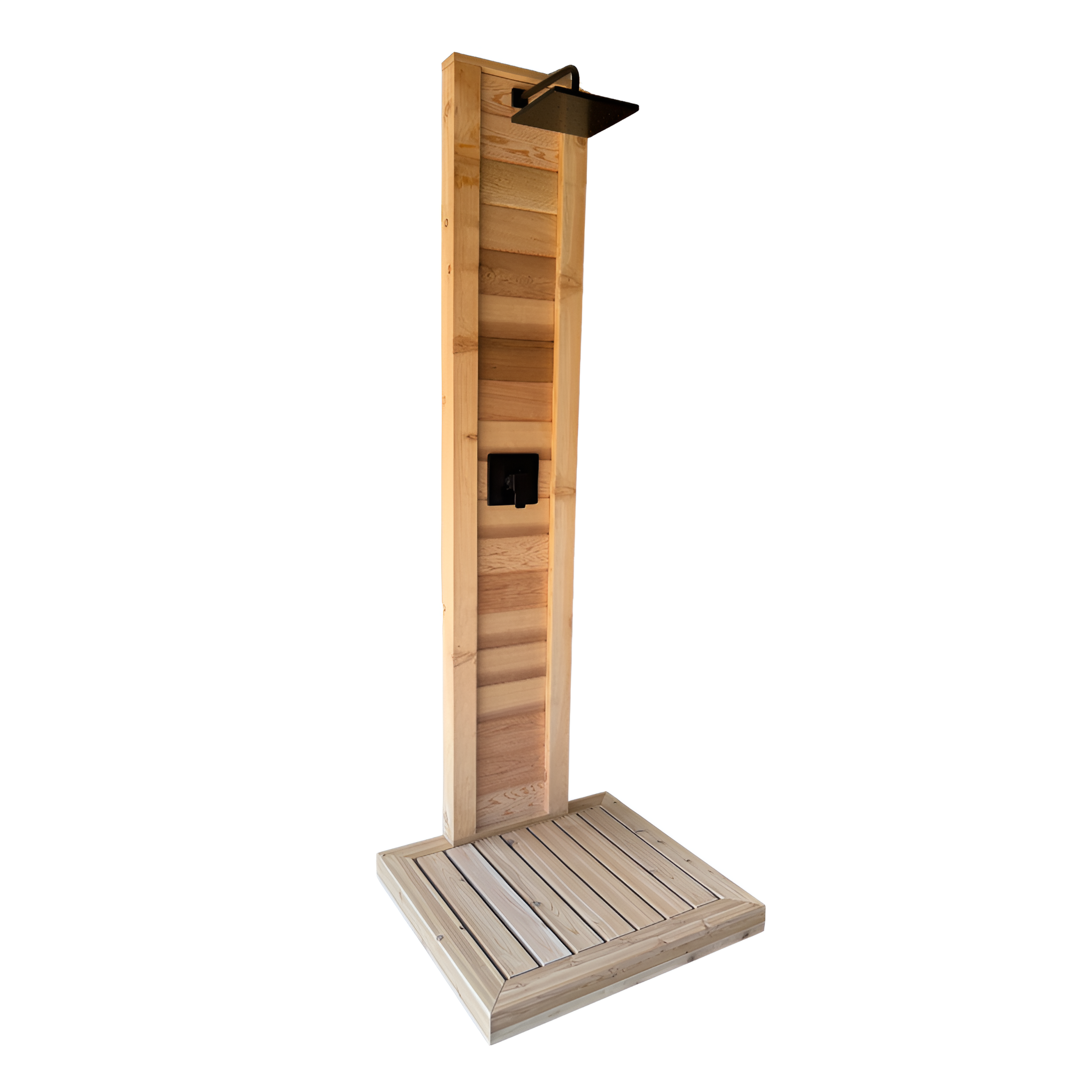 Dominion Premium Wooden Outdoor Cedar Shower