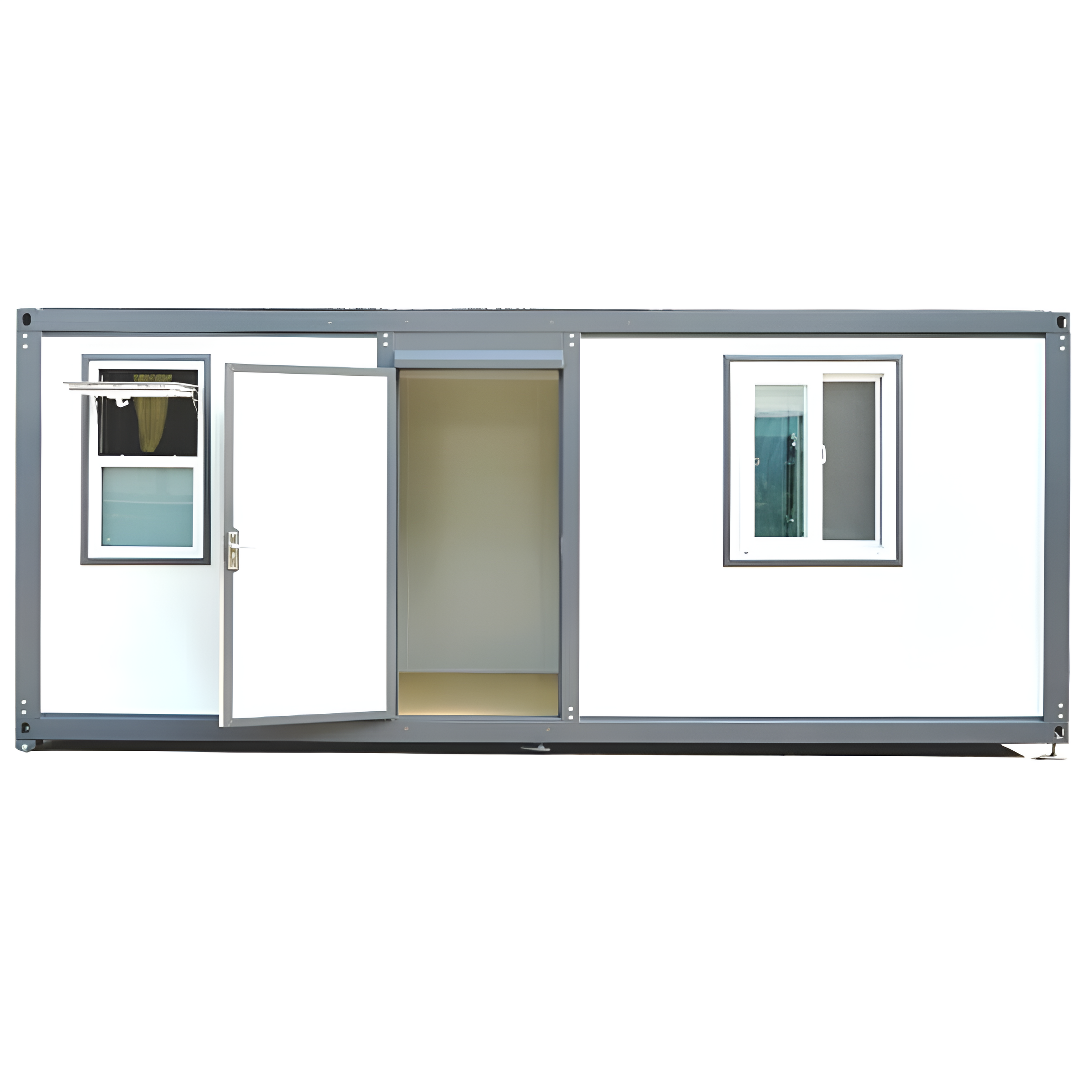 Bastone Modern Portable Office 7ft x 20ft with Bathroom - SUIPB720007D
