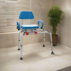 Vocic Sliding Shower Chair Bathtub Transfer Bench - AX19-A
