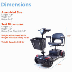 Journey Adventure Mobility Scooter - 8910*
