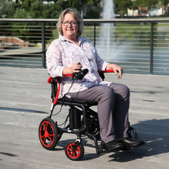 Journey Air Elite Lightweight Folding Power Chair - 8642*
