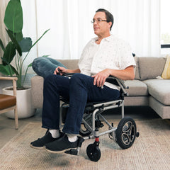 Journey Air Lightweight Folding Power Chair - 8643SLV
