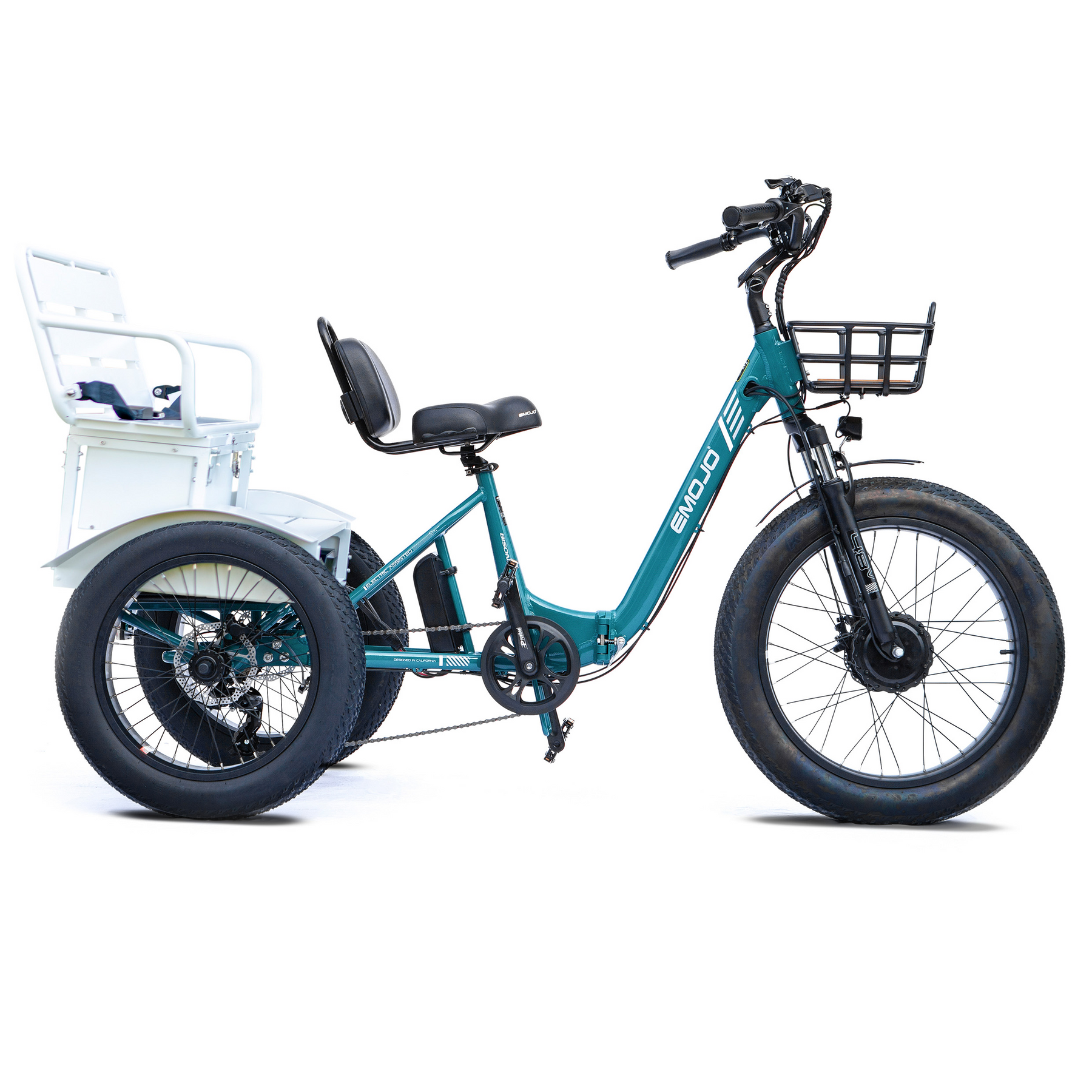 Emojo Bison Pro Urban Cruiser 750W 3-Wheel Electric Trike
