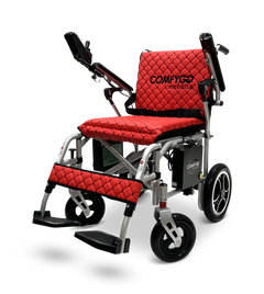 ComfyGO Lightweight Foldable Electric Wheelchair for Travel - X-7