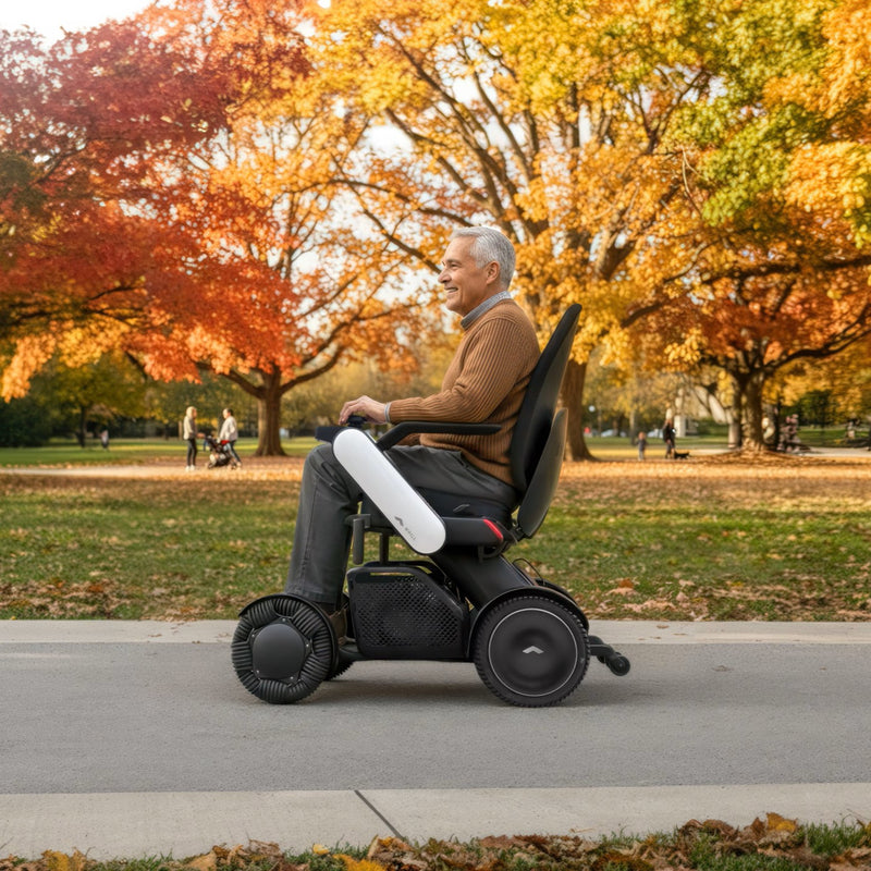 Whill Model C2 High Back Portable Electric Wheelchair - C2 High Back