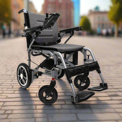 ComfyGO Lightweight Foldable Electric Wheelchair for Travel - X-7