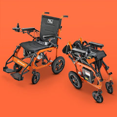 SuperHandy GoRide Electric Wheelchair - 24V 6Ah Battery, 220Lbs Max Weight - GUT155