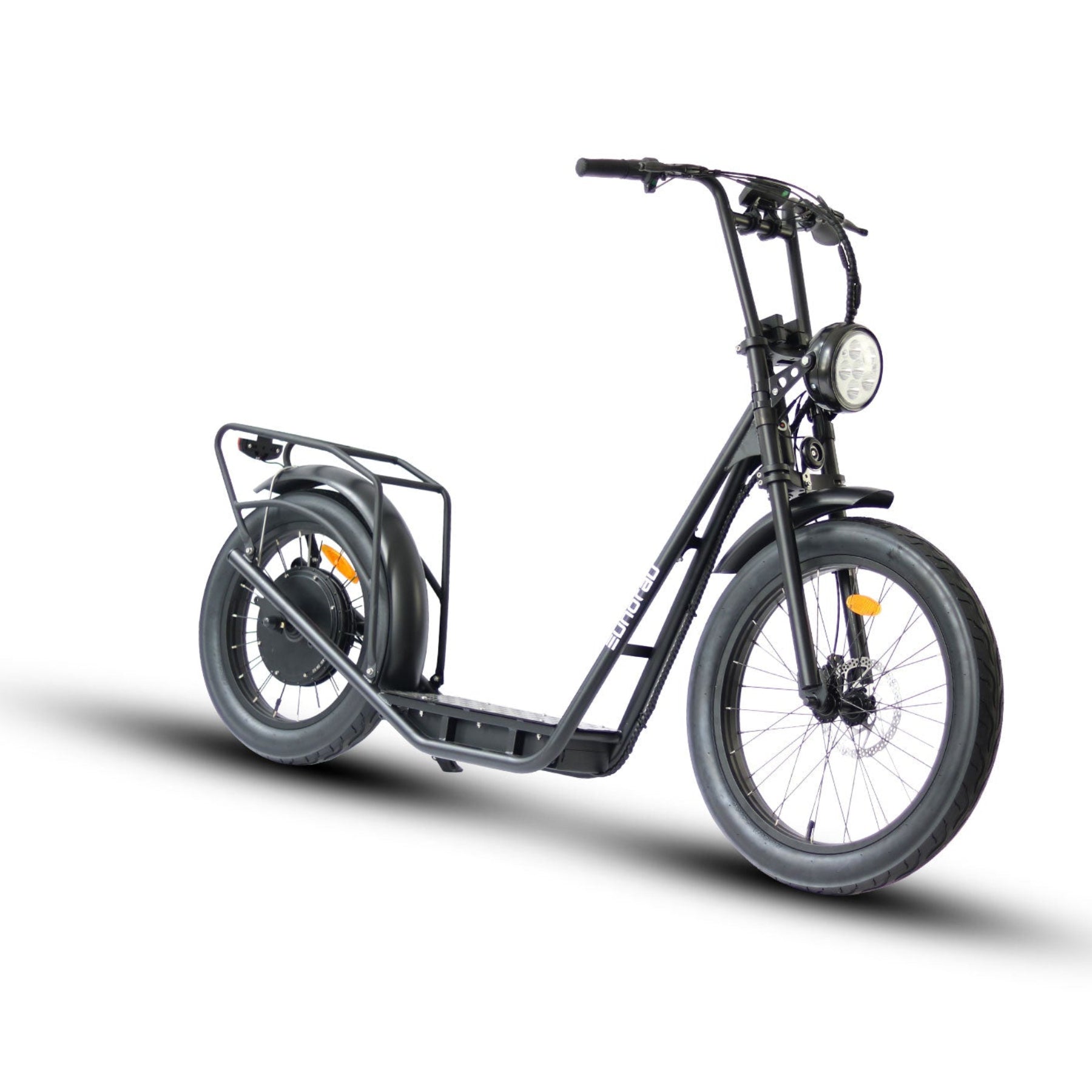 Eunorau JUMBO 1000W Heavy-Duty Stand-Up Hybrid Electric Scooter