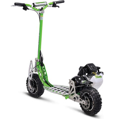 MotoTec/UberScoot 70x 63cc 2-Speed Gas Scooter, Green - Evo-70x_Green