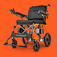 SuperHandy GoRide 2 Electric Wheelchair - 48V 2Ah Battery, 300Lbs Max Weight - GUT166