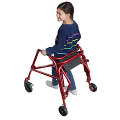 Circle Specialty Klip Posterior Gait Trainer, 4 Wheeled Walker With Seat - KP5*