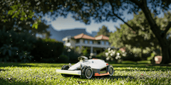 Mammotion LUBA 2 AWD 10000X (2.5 acres) Perimeter Wire Free Robot Lawn Mower - Cutting Height: S Version 1.0"-2.7"