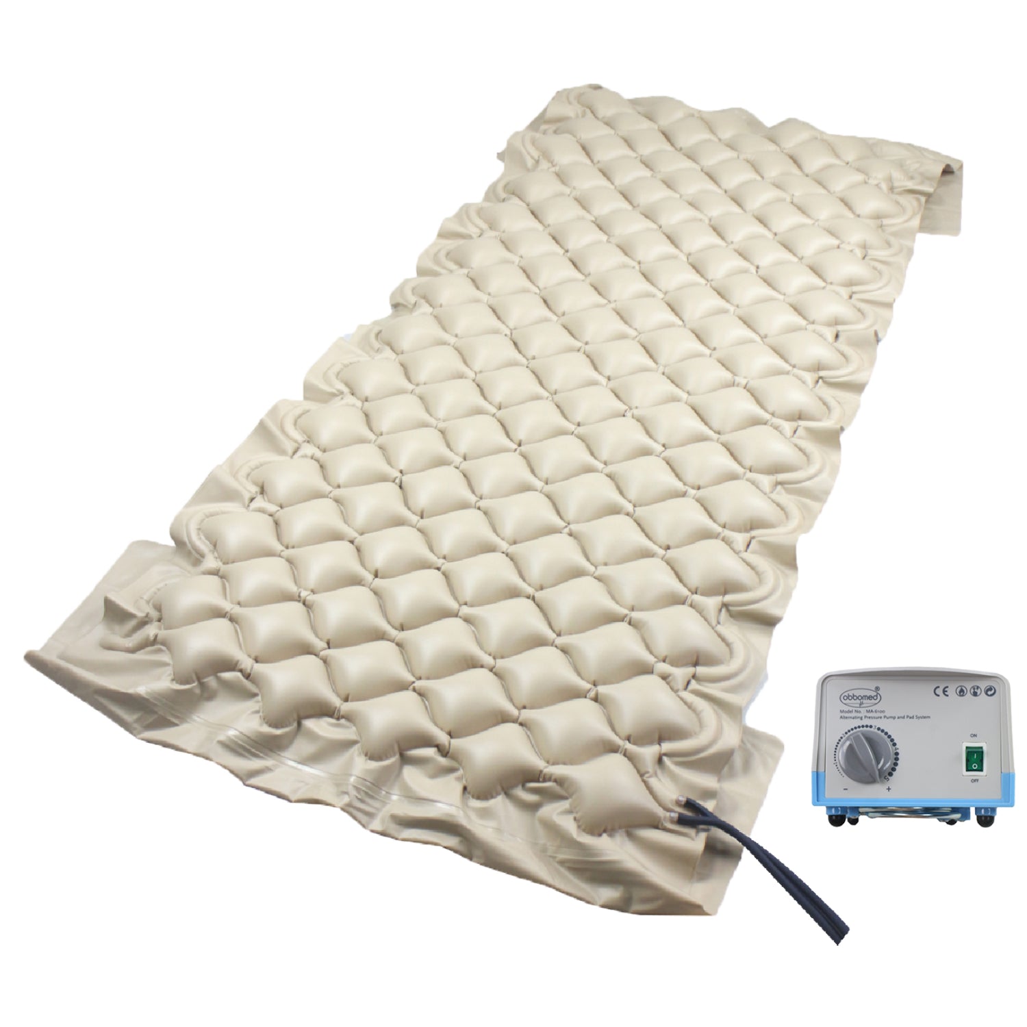ObboMed Alternating Pressure Bubble Air Pad for Ulcer Prevention - MA-6100N