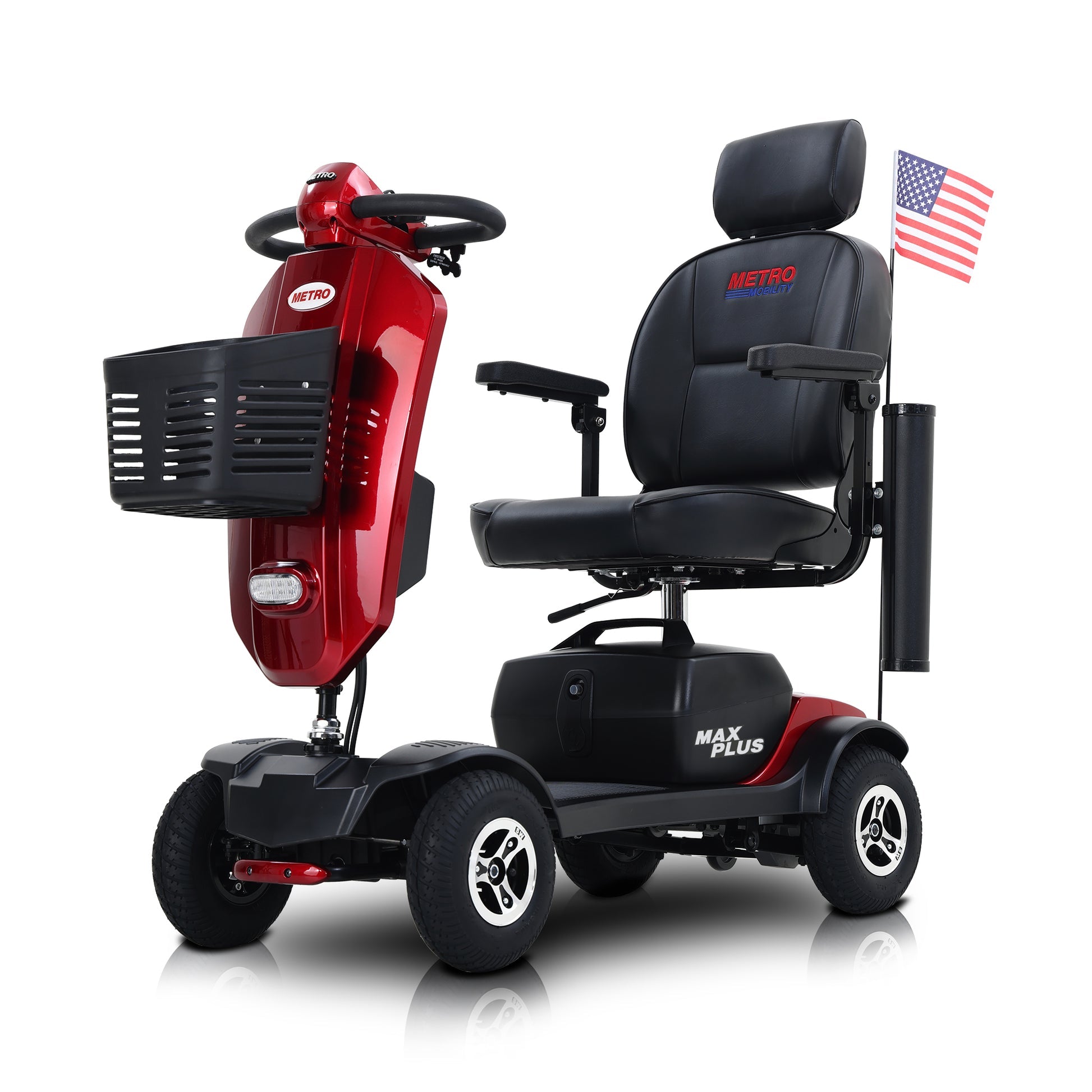 Metro Mobility Max Plus Full-Size 4-Wheel Mobility Scooter - W4295002X