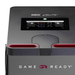 Game Ready Med4 Elite touchscreen and dual hose port holsters, close-up