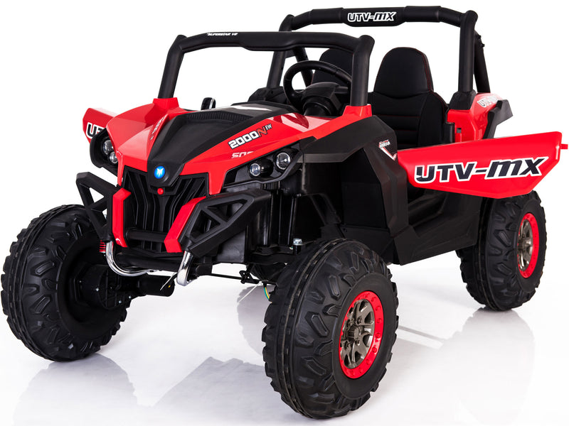 Mini Moto UTV 4x4 12v Ride-On, Red - MM-603-UTV-12v-Red