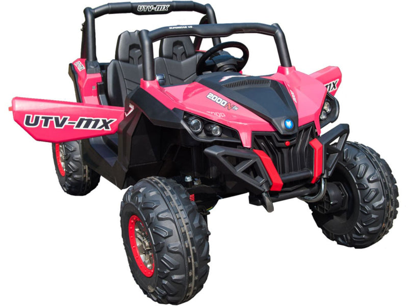 Mini Moto UTV 4x4 12v Ride-On, Pink - MM-603-UTV-12v-Pink