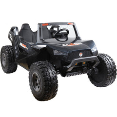MotoTec Baja 4x4 24V Ride-On UTV, Carbon Fiber - MT-Baja-UTV-24v_Carbon