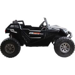 MotoTec Baja 4x4 24V Ride-On UTV, Carbon Fiber - MT-Baja-UTV-24v_Carbon