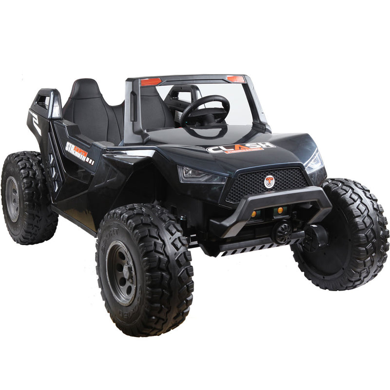 MotoTec Baja 4x4 24V Ride-On UTV, Carbon Fiber - MT-Baja-UTV-24v_Carbon