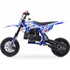 MotoTec Villain 52cc 2-Stroke Kids Gas Dirt Bike - MT-DB-52cc-Villain