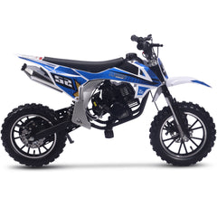 MotoTec Warrior 52cc 2-Stroke Kids Gas Dirt Bike - MT-DB-52cc-Warrior