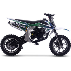 MotoTec Warrior 52cc 2-Stroke Kids Gas Dirt Bike - MT-DB-52cc-Warrior