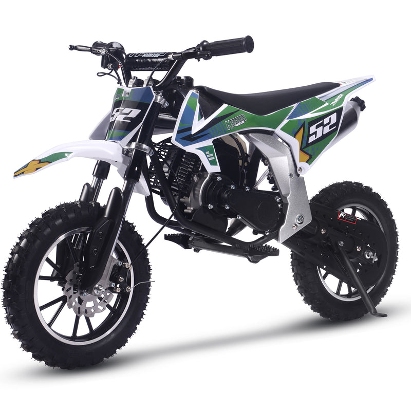 MotoTec Warrior 52cc 2-Stroke Kids Gas Dirt Bike - MT-DB-52cc-Warrior