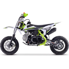 MotoTec X1 110cc 4-Stroke Gas Dirt Bike, Green - MT-DB-X1-70cc_Green